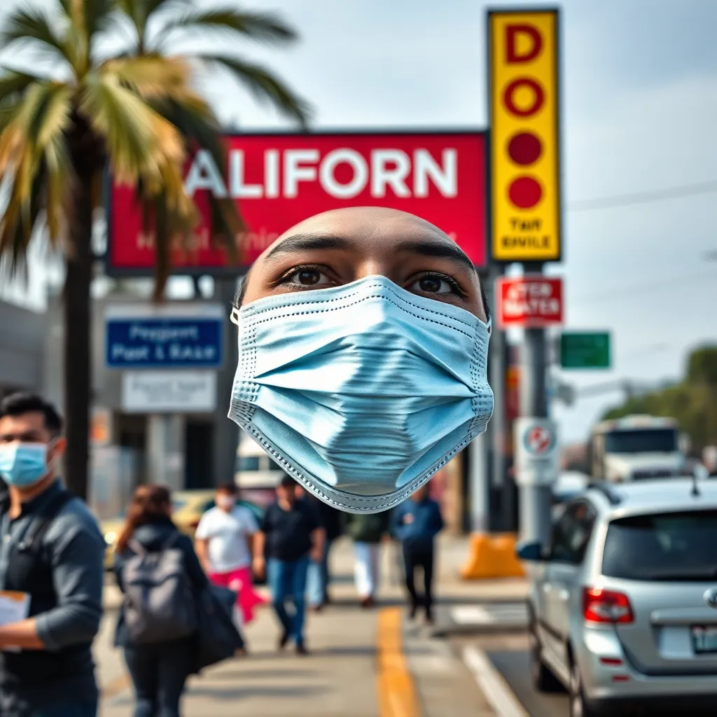 California Counties Revive Mask Mandates, Sparking Outcry