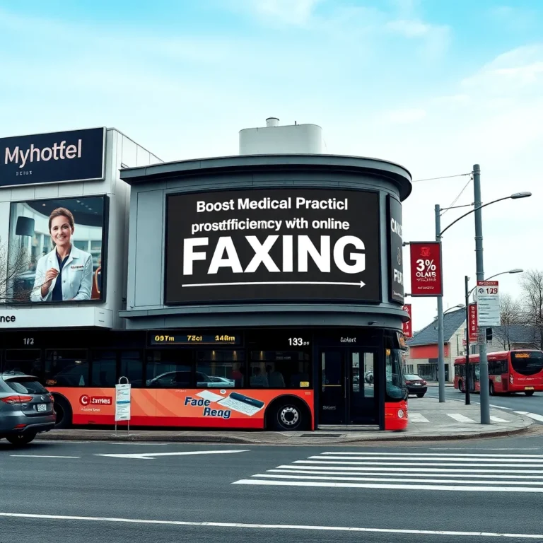 Boost Medical Practice Efficiency with Online Faxing