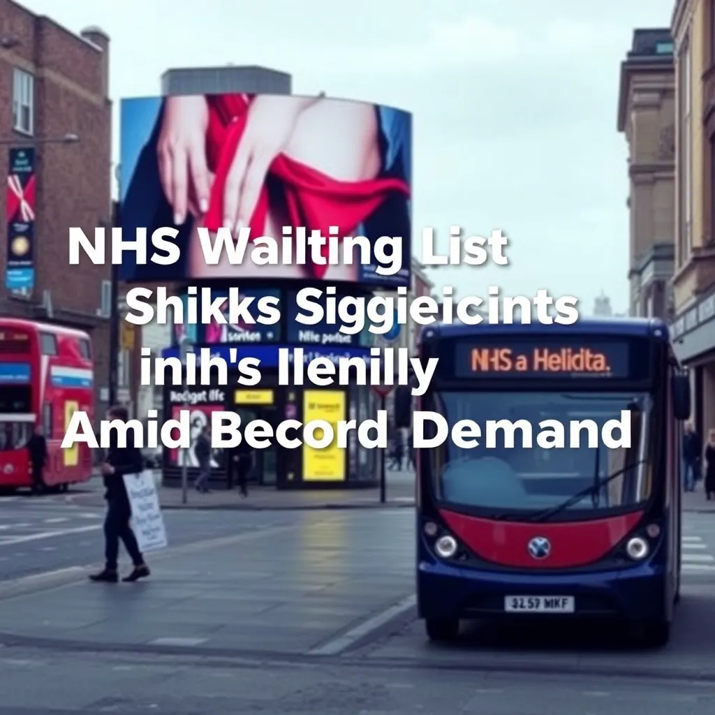 NHS Waiting List Shrinks Significantly Amid Record Demand