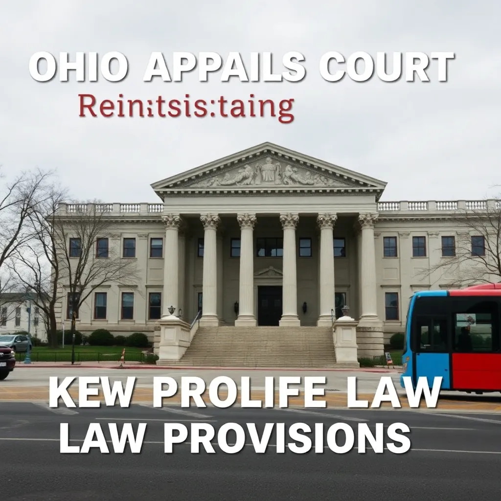 Ohio Appeals Court Reinstates Key Pro-Life Law Provisions