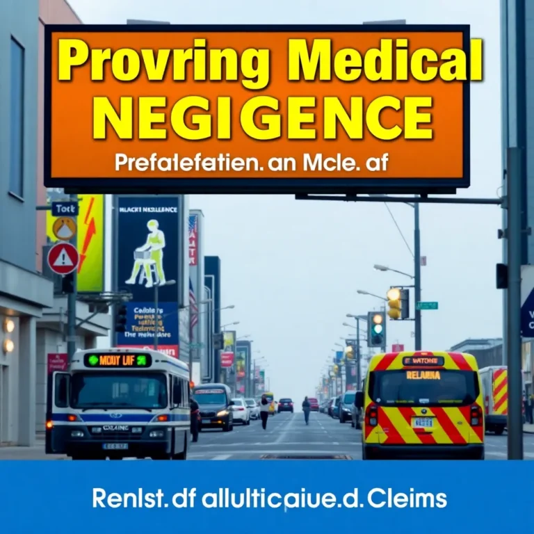 Proving Medical Negligence: A Patient's Guide to Malpractice Claims