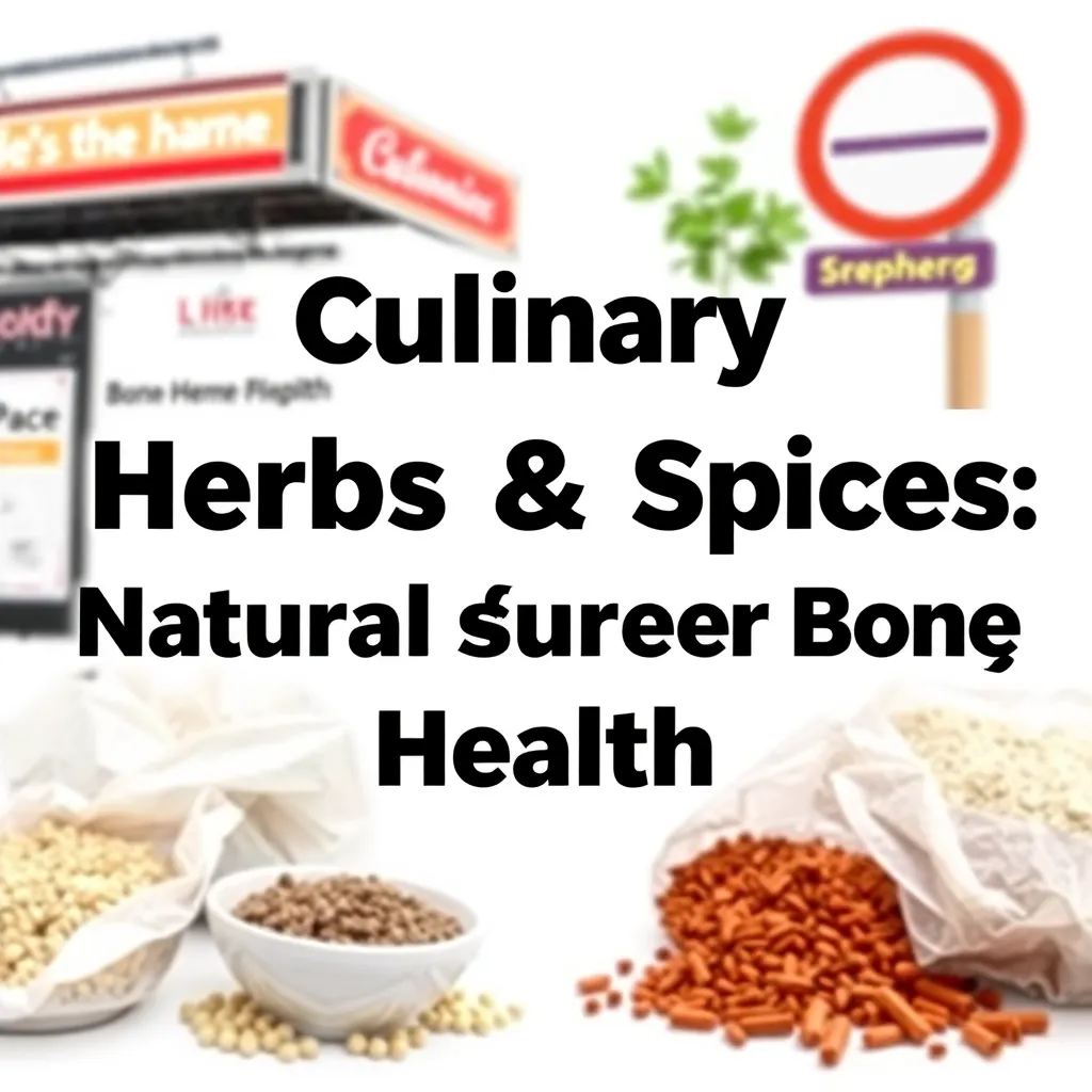 Culinary Herbs & Spices: Natural Sources for Bone Health