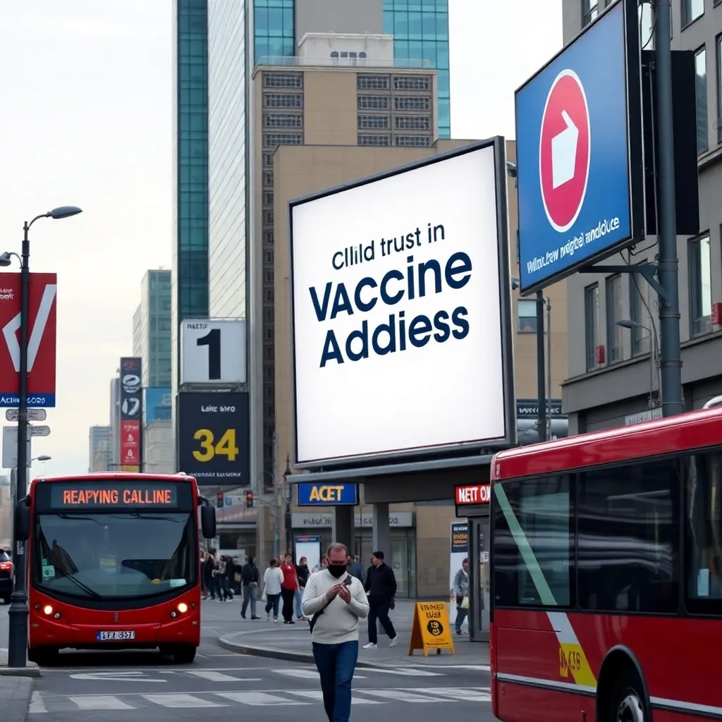 Public Trust in Child Vaccine Advice Plummets