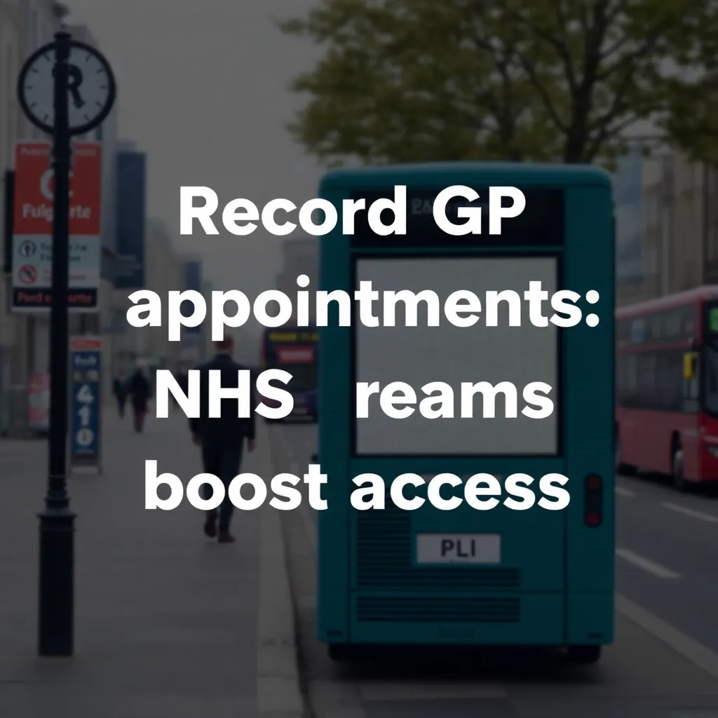Record GP Appointments: NHS Teams Boost Access