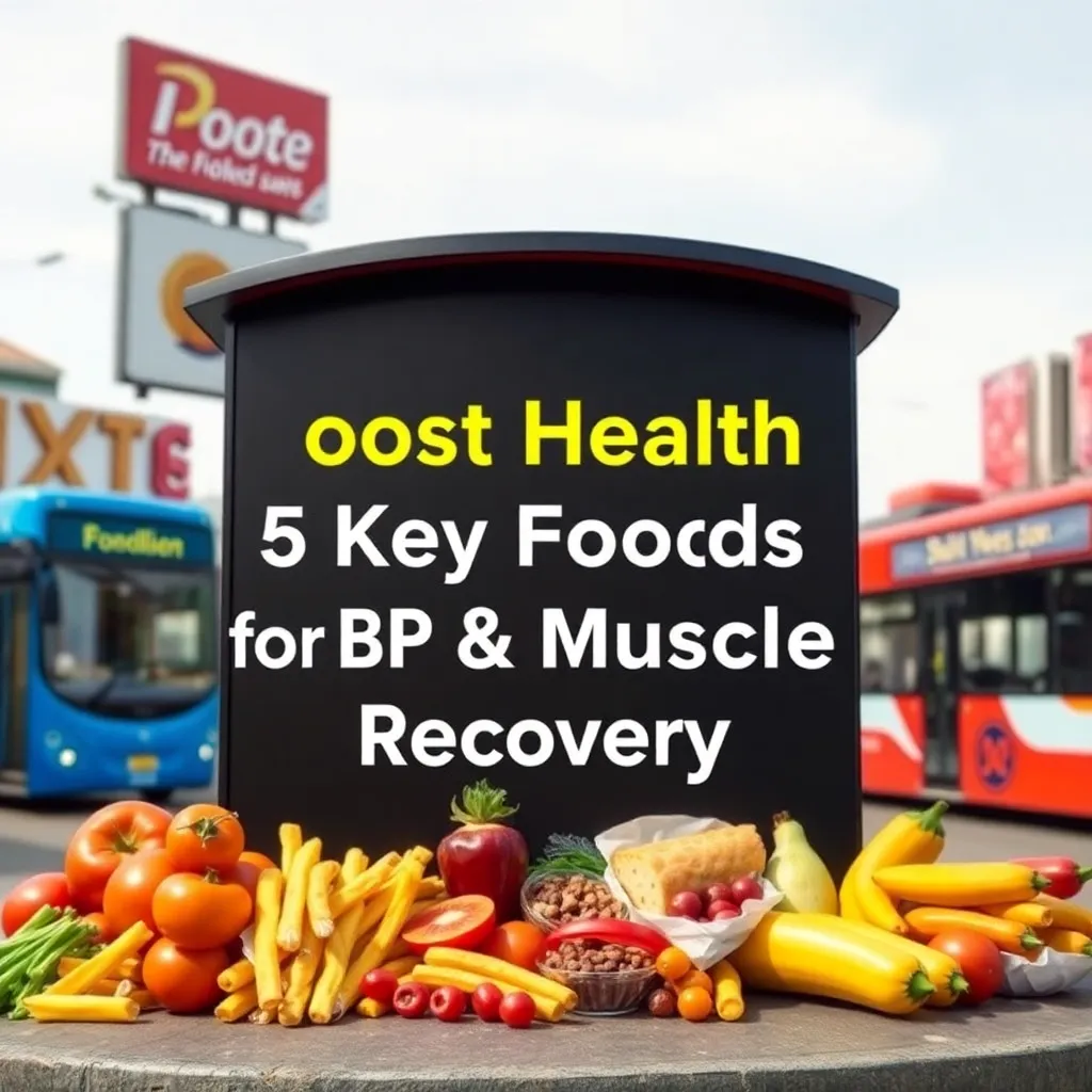 Boost Health: 5 Key Foods for BP & Muscle Recovery